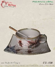 Tách cafe vuông