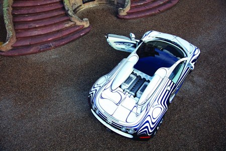 Độc nhất vô nhị siêu xe Bugatti Veyron bằng gốm sứ